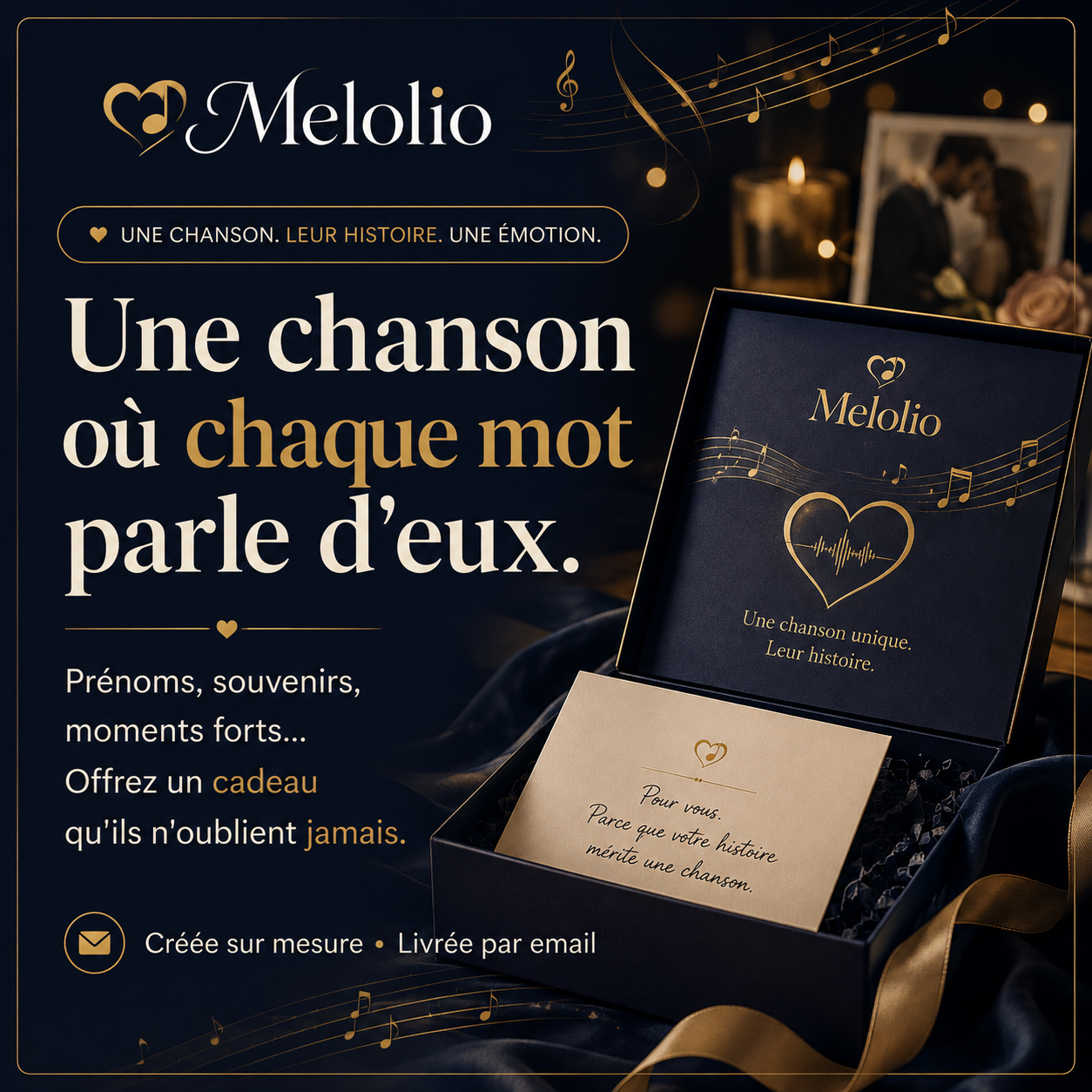 Chanson personnalisée — Votre histoire en musique