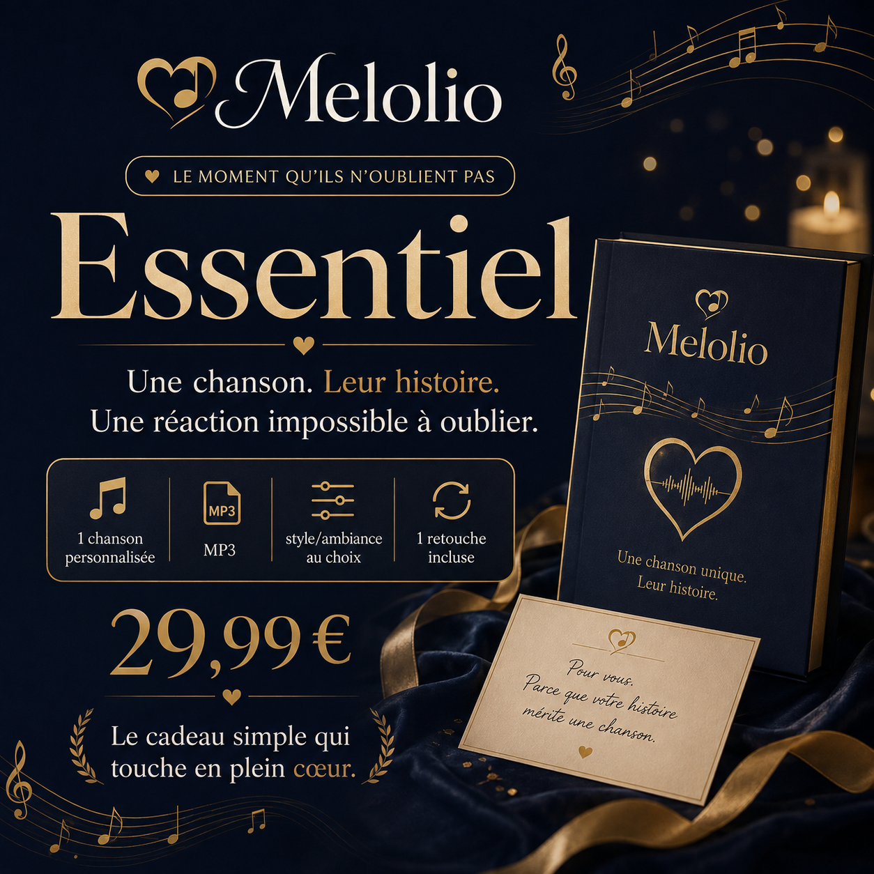 Chanson personnalisée — Votre histoire en musique